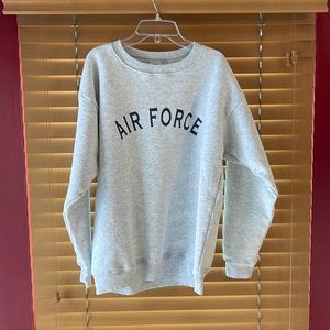 NWOT Air Force sweatshirt, small gray